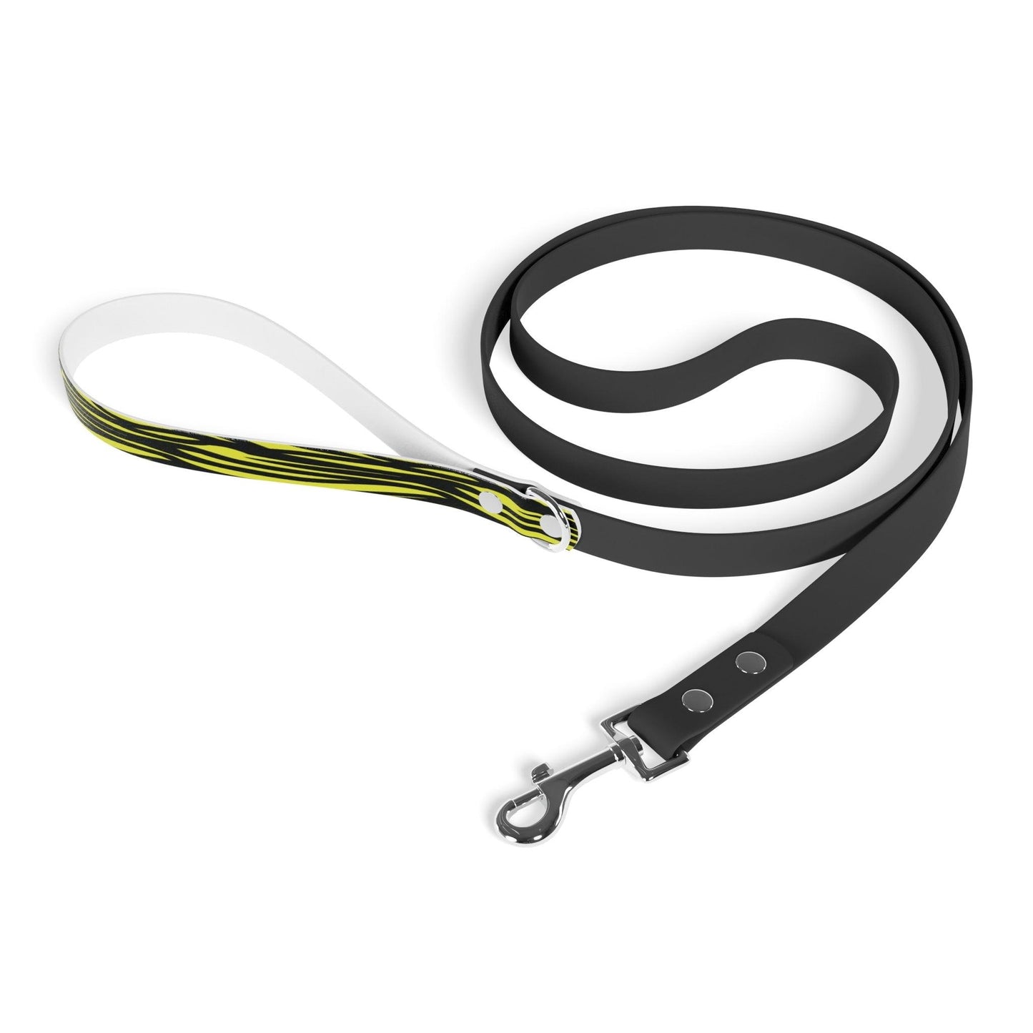 Black and Yellow Graphic Leash - Lizard Vigilante