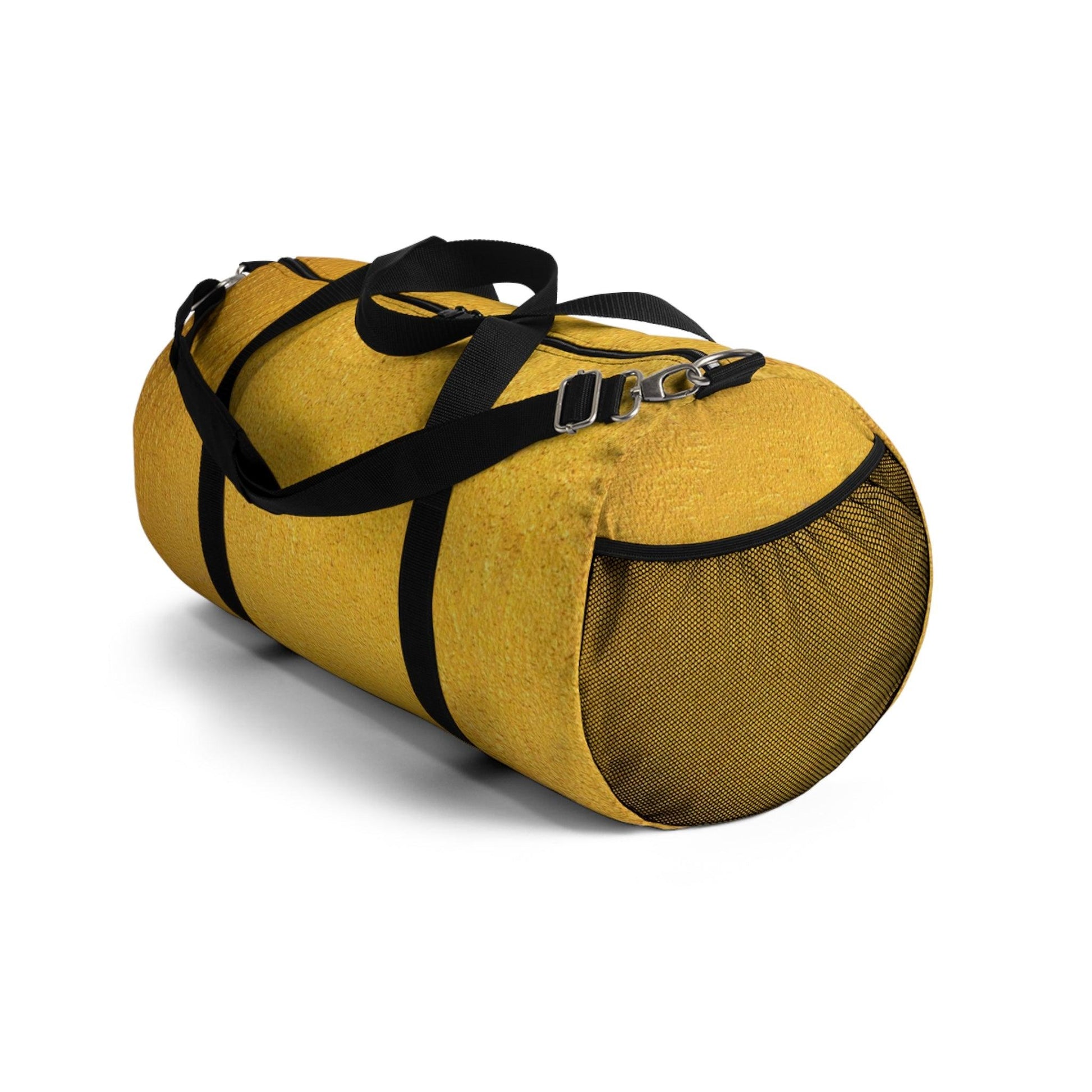 Faux Gold Duffel Bag - Lizard Vigilante