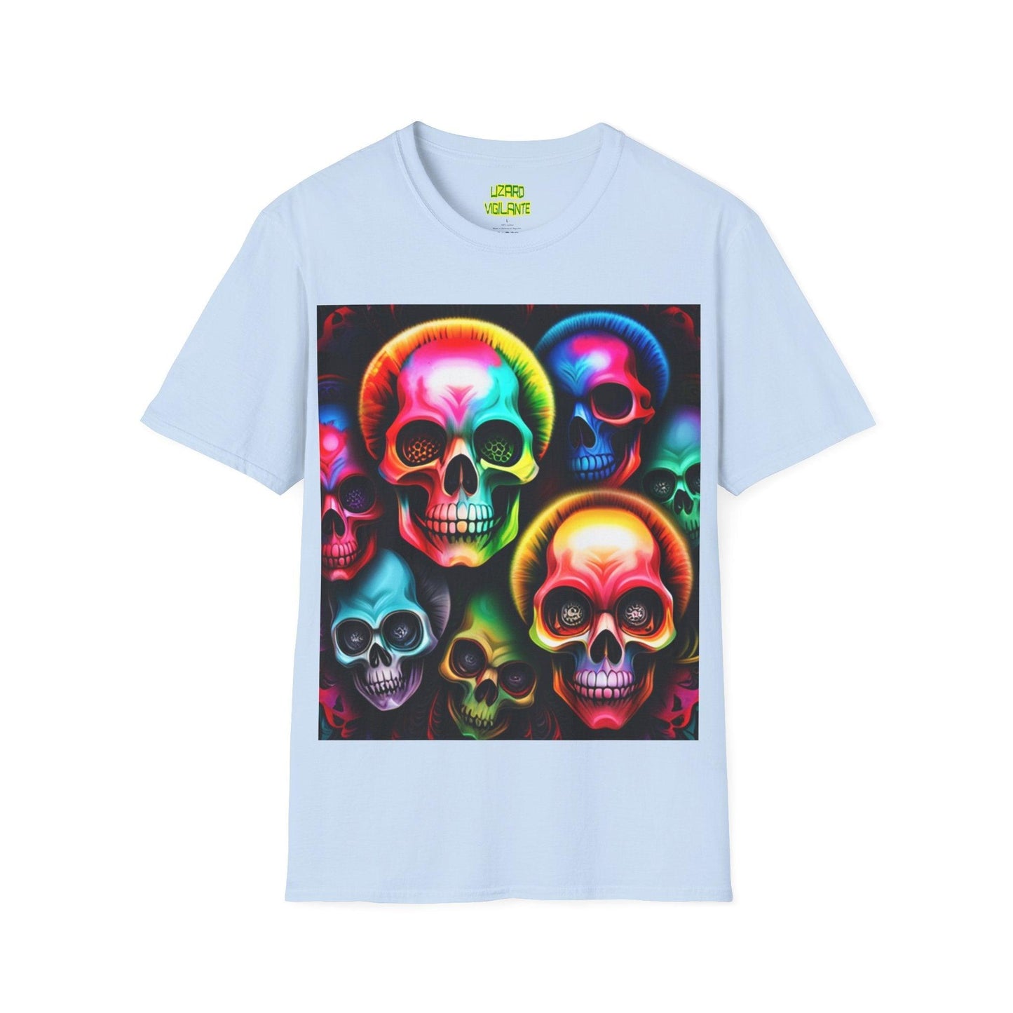 Pile Of Beautiful Skullers Unisex Softstyle T-Shirt - Lizard Vigilante