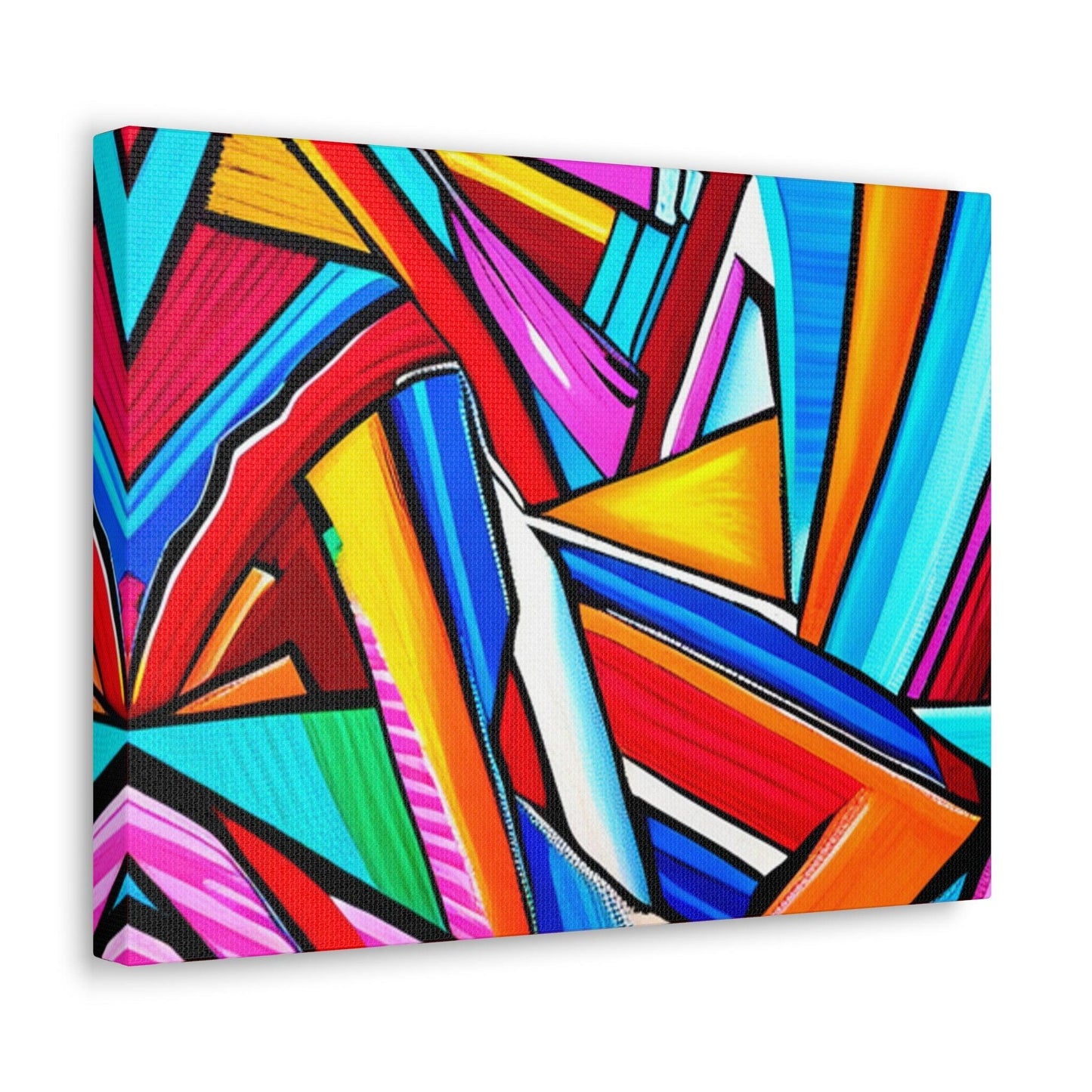 Geometrocide Canvas Gallery Wraps by Lizard Vigilante - Lizard Vigilante