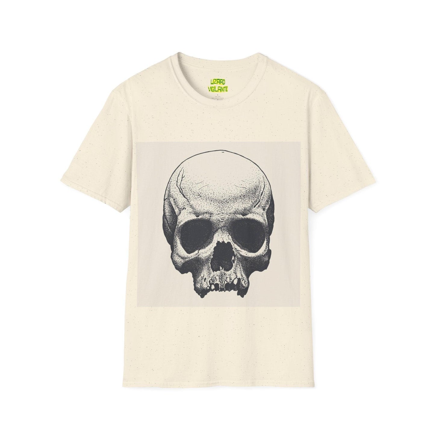 Skull No Jawbone Unisex Softstyle T-Shirt - Lizard Vigilante