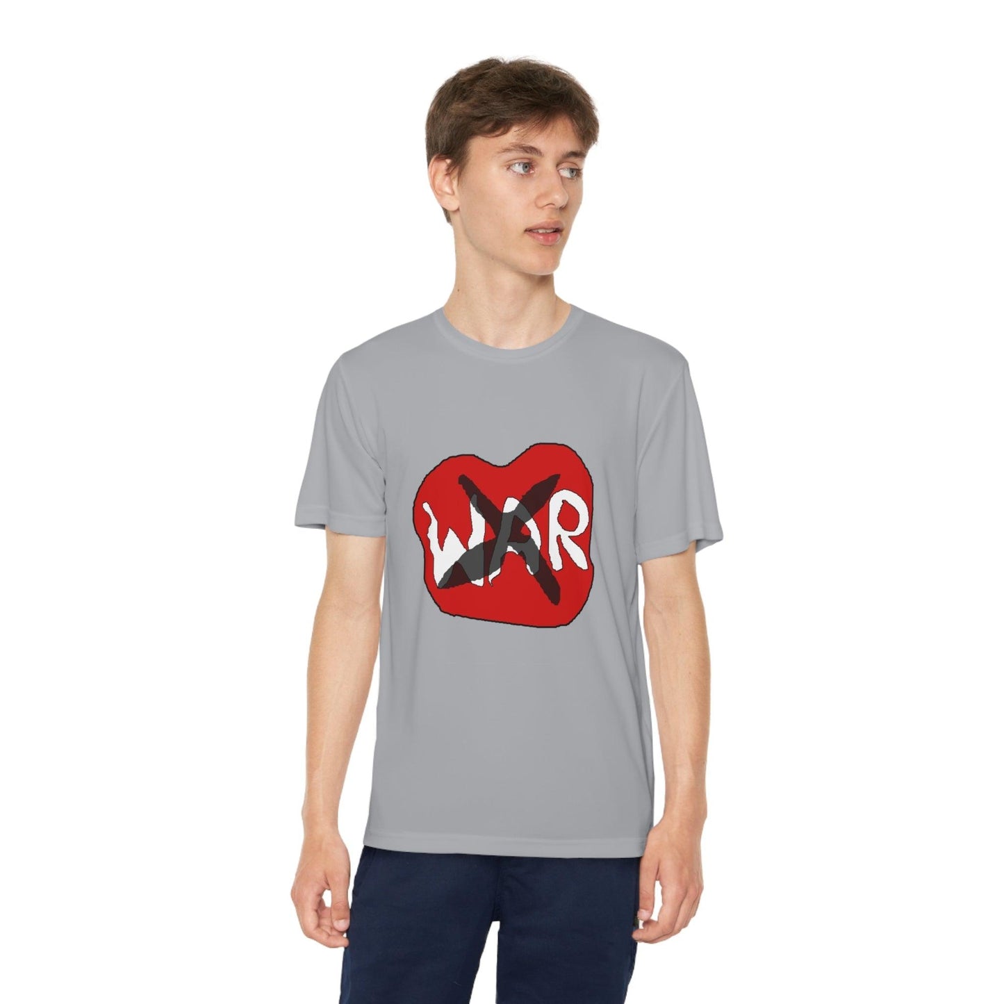 No War Logo Youth Competitor Tee - Lizard Vigilante