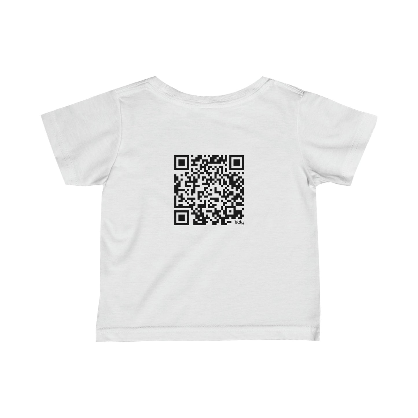 Comfy QR Code Infant Fine Jersey Tee - Lizard Vigilante