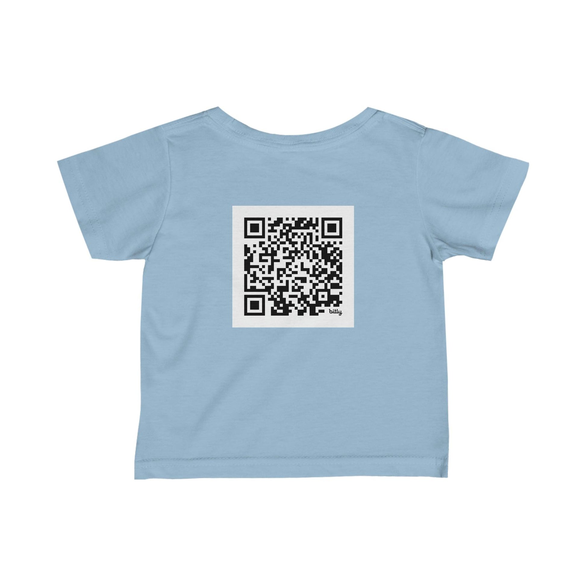 Comfy QR Code Infant Fine Jersey Tee - Lizard Vigilante