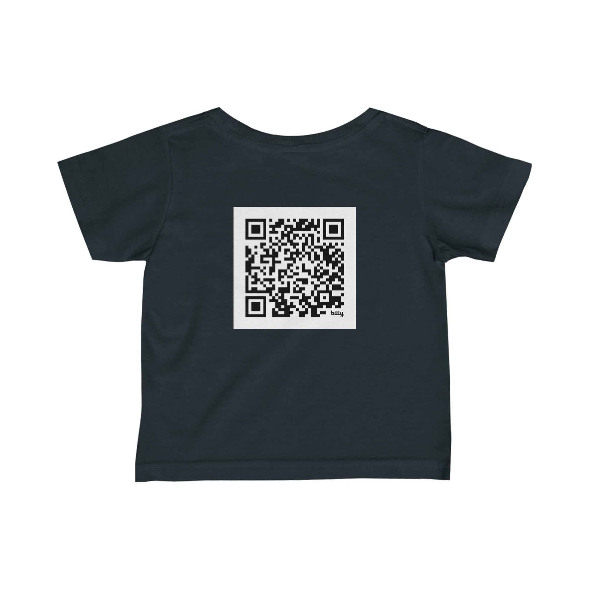 Comfy QR Code Infant Fine Jersey Tee - Lizard Vigilante