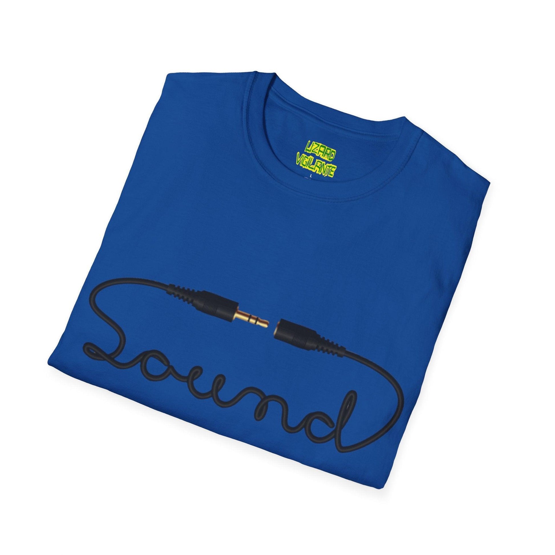 Sound Link Unisex Softstyle T-Shirt - Lizard Vigilante