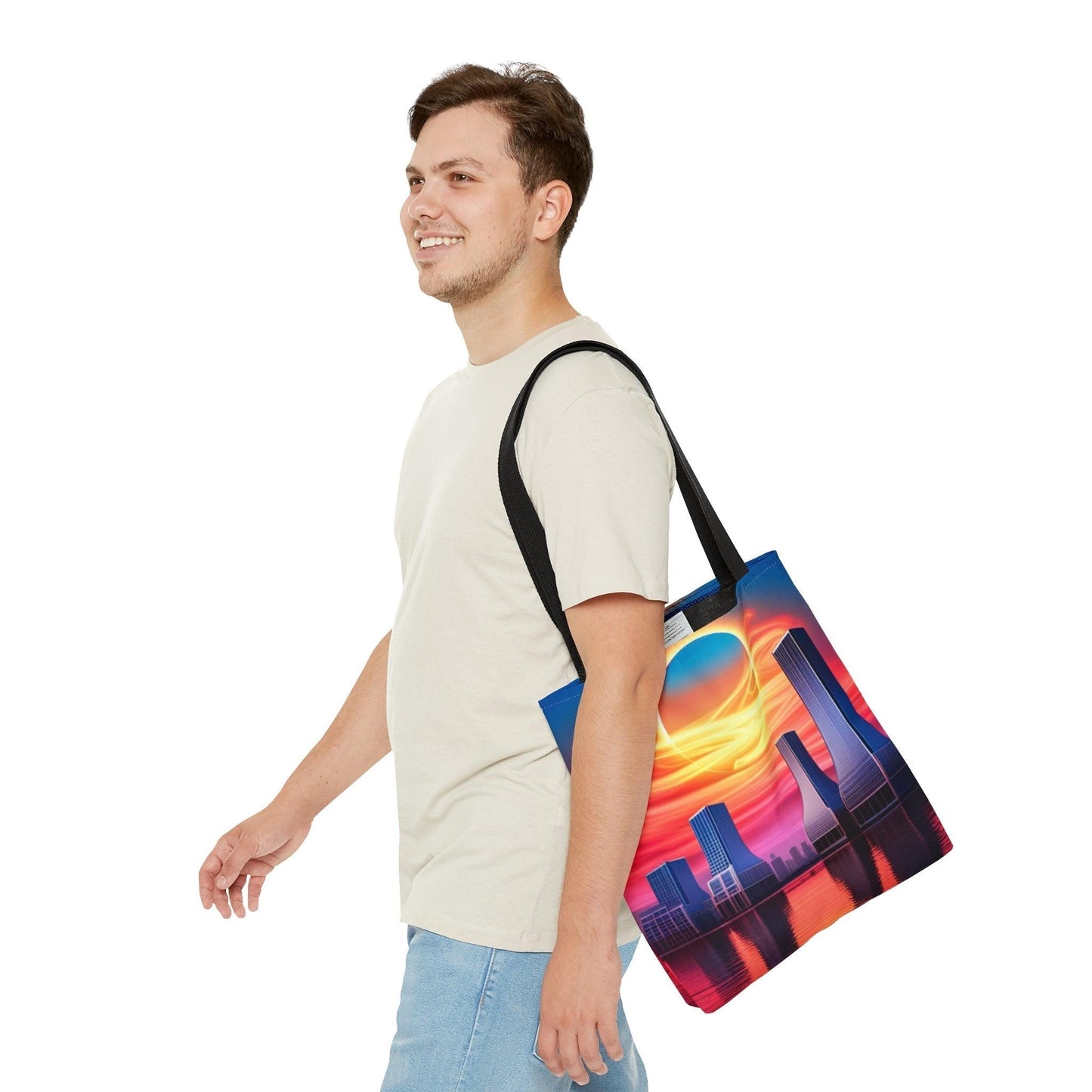 WhereCity Tote Bag - Lizard Vigilante