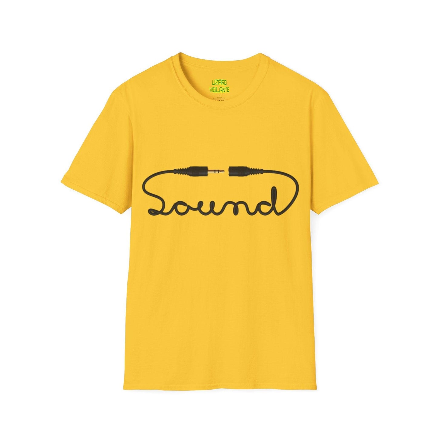 Sound Link Unisex Softstyle T-Shirt - Lizard Vigilante