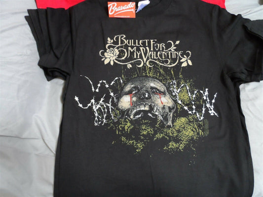 BULLET FOR MY VALENTINE - Bleeding Skull T-Shirt ~Never Worn~ SMALL