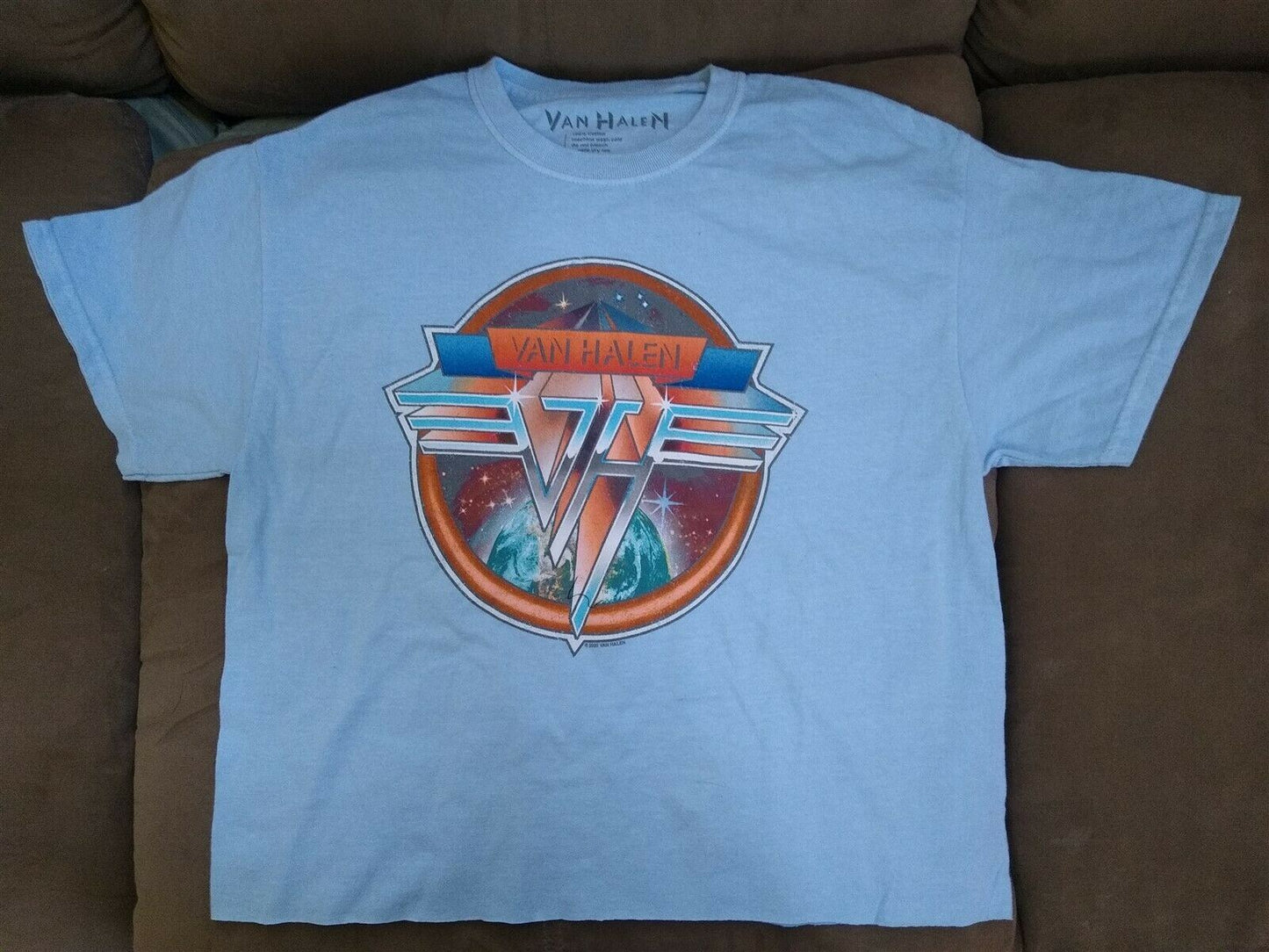 VAN HALEN - 2020 Retro Crop Top Unisex T-Shirt ~Never Worn~ S M L XL