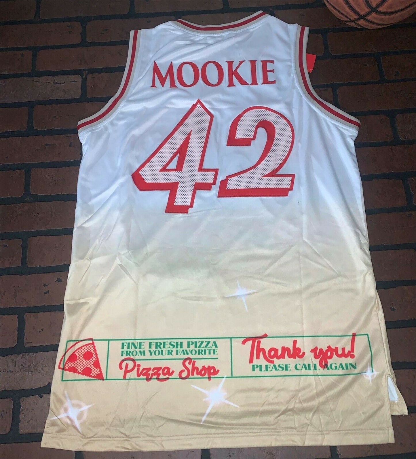 SAL'S PIZZA Headgear Classics Basketball Jersey ~Never Worn~ M L XL