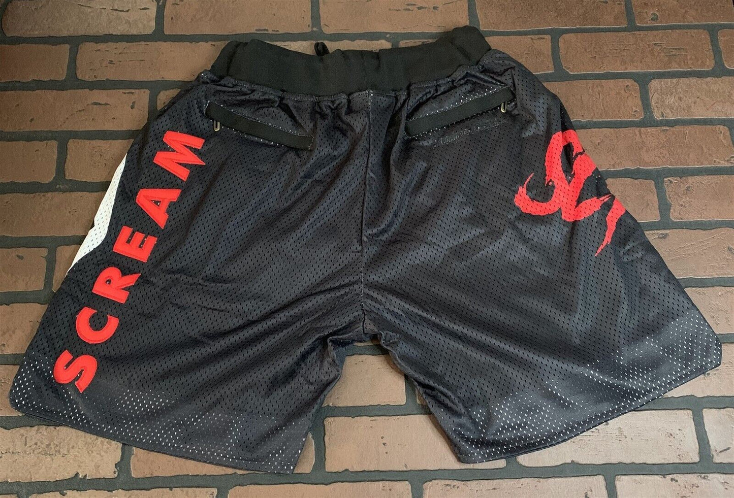 SCREAM Headgear Classics Basketball Black Shorts ~Never Worn~ 3XL