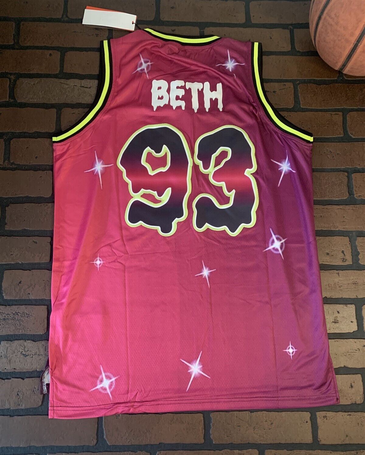 GOOSEBUMPS / BETH Headgear Classics Basketball Jersey ~Never Worn~ M XL