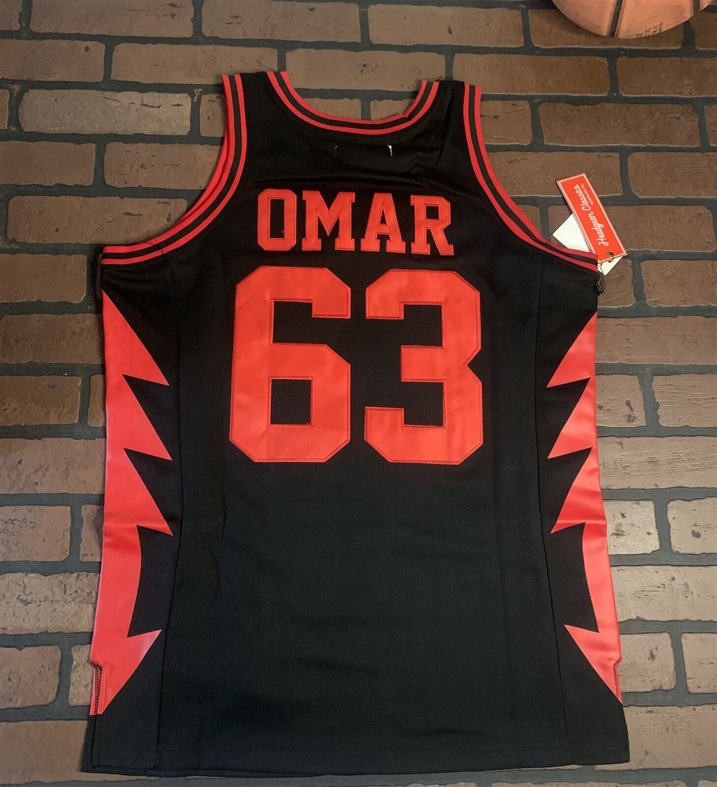 THE WIRE WARRIORS OMAR Headgear Classics Basketball Jersey ~Never Worn~ M L XL