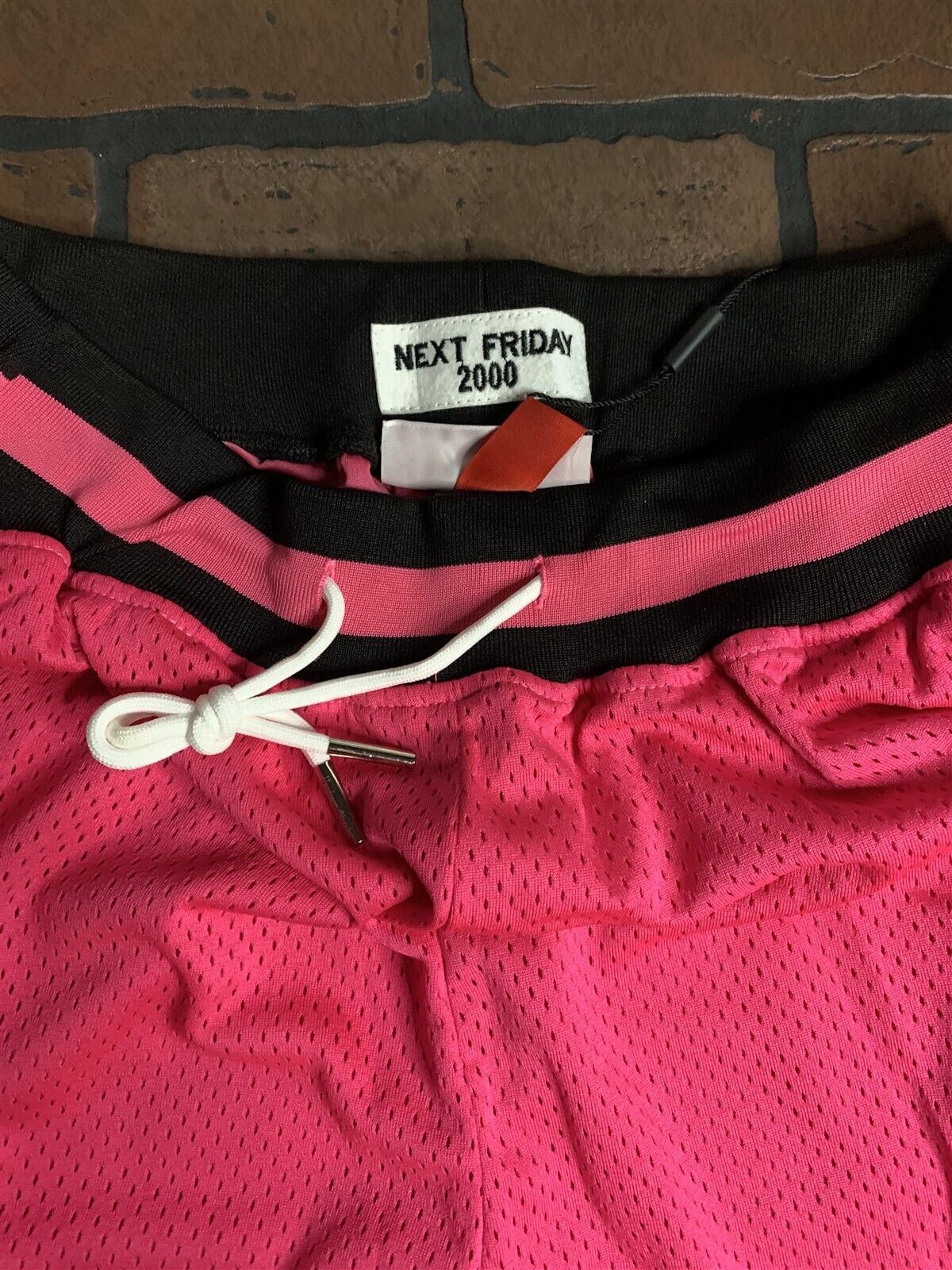 PINKY'S RECORDS Headgear Classics Pink Basketball Shorts ~Never Worn~ M XL