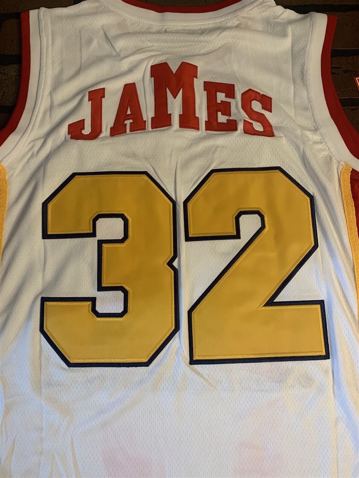 LEBRON McDonalds "32" Headgear Classics Basketball Jersey~Never Worn~S M XL 2XL