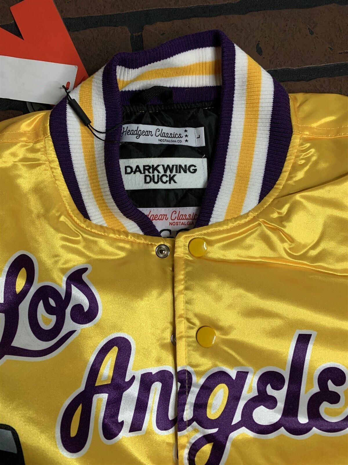 DARKWING DUCK LOS ANGELES Headgear Classics Streetwear Jacket~Never Worn~M L XL