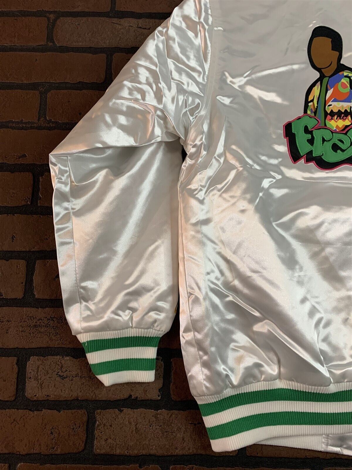 FRESH PRINCE OF BEL-AIR Headgear Classics White Streetwear Jacket~Never Worn~ XL