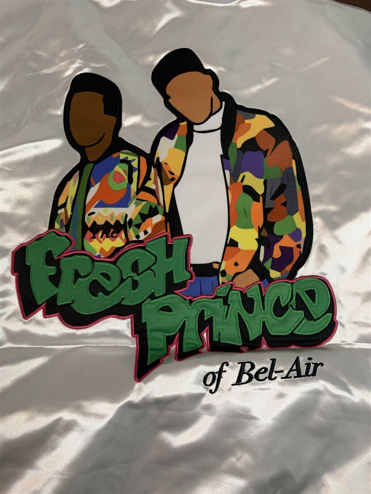 FRESH PRINCE OF BEL-AIR Headgear Classics White Streetwear Jacket~Never Worn~ XL