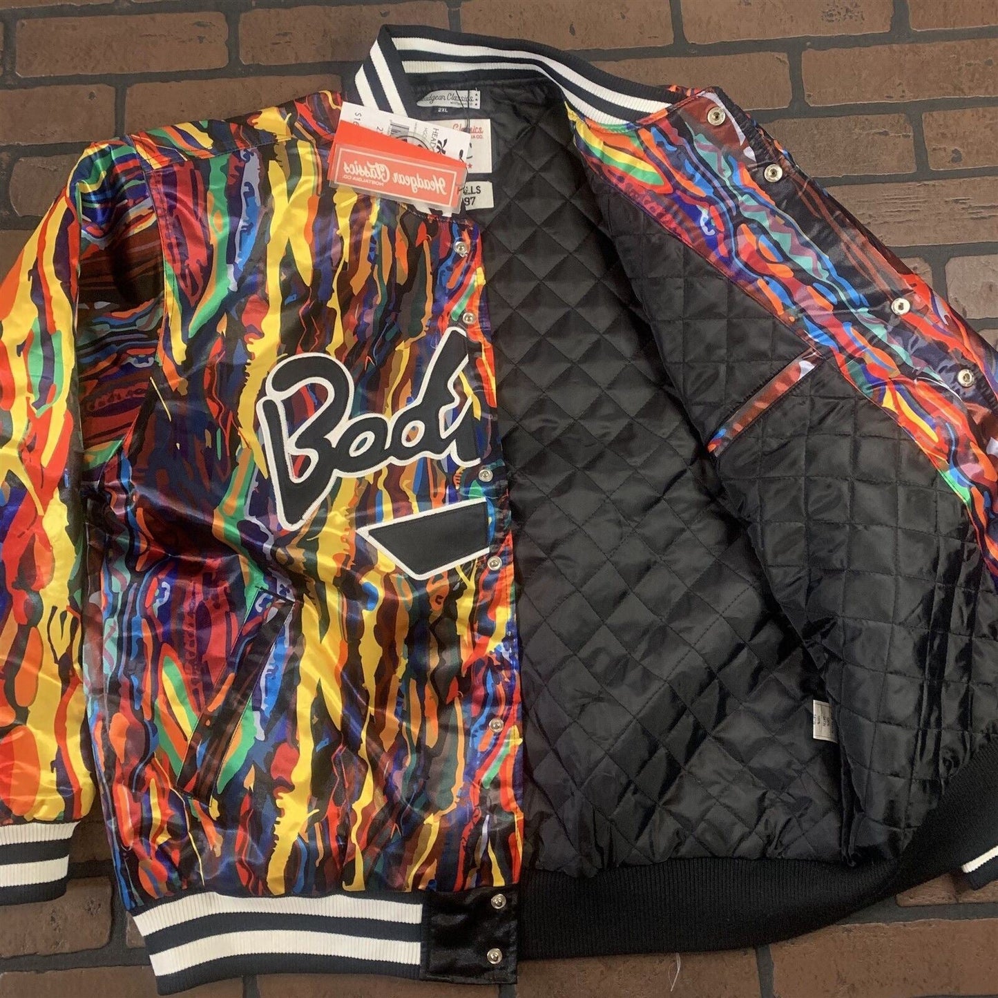 BAD BOY BIGGIE SMALLS Headgear Classics Streetwear Jacket~Never Worn~ M L XL 2XL