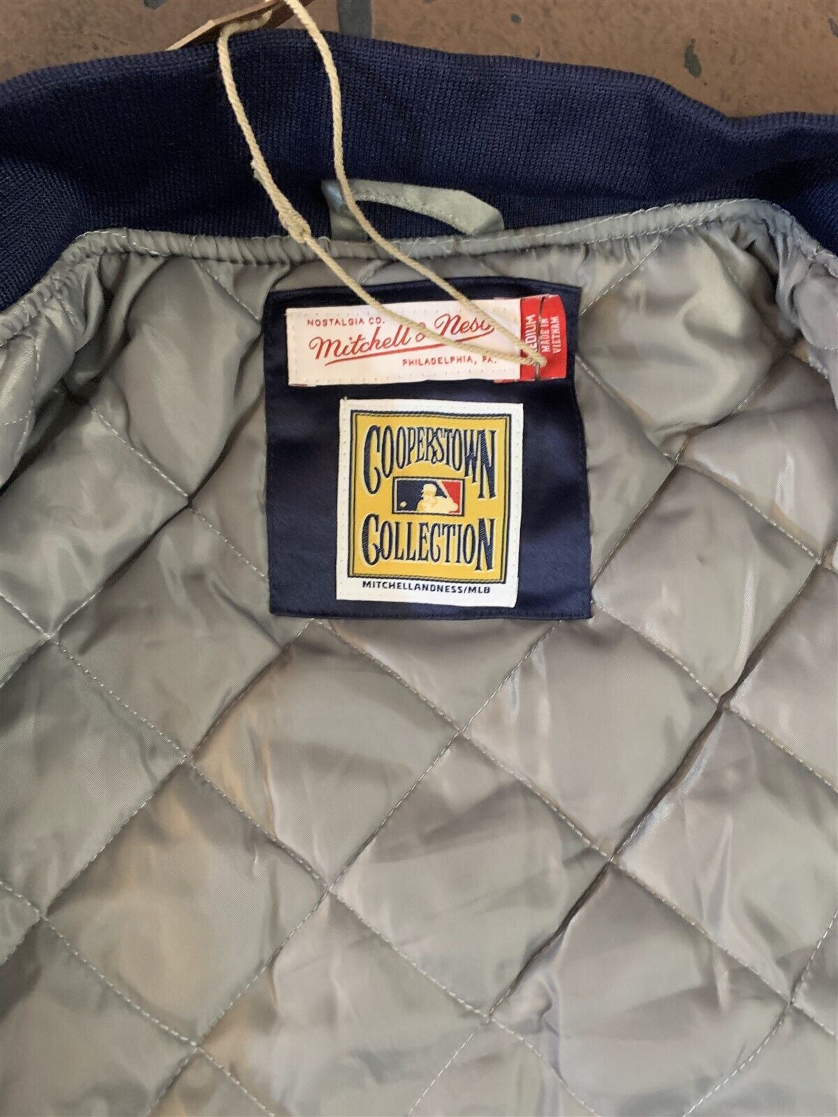 YANKEES Mitchell & Ness Special Script Heavyweight Jacket S M L XL 2XL 3XL