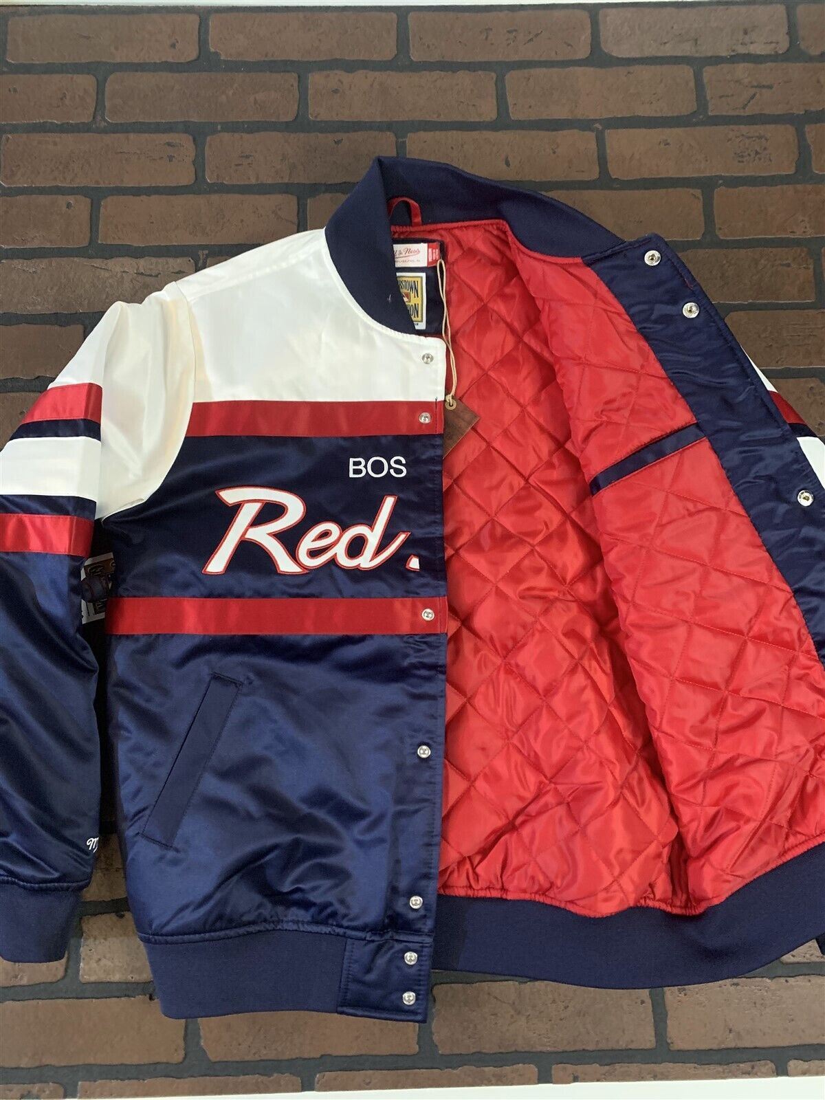 BOSTON Mitchell & Ness Special Script Heavyweight Jacket M L XL 2XL