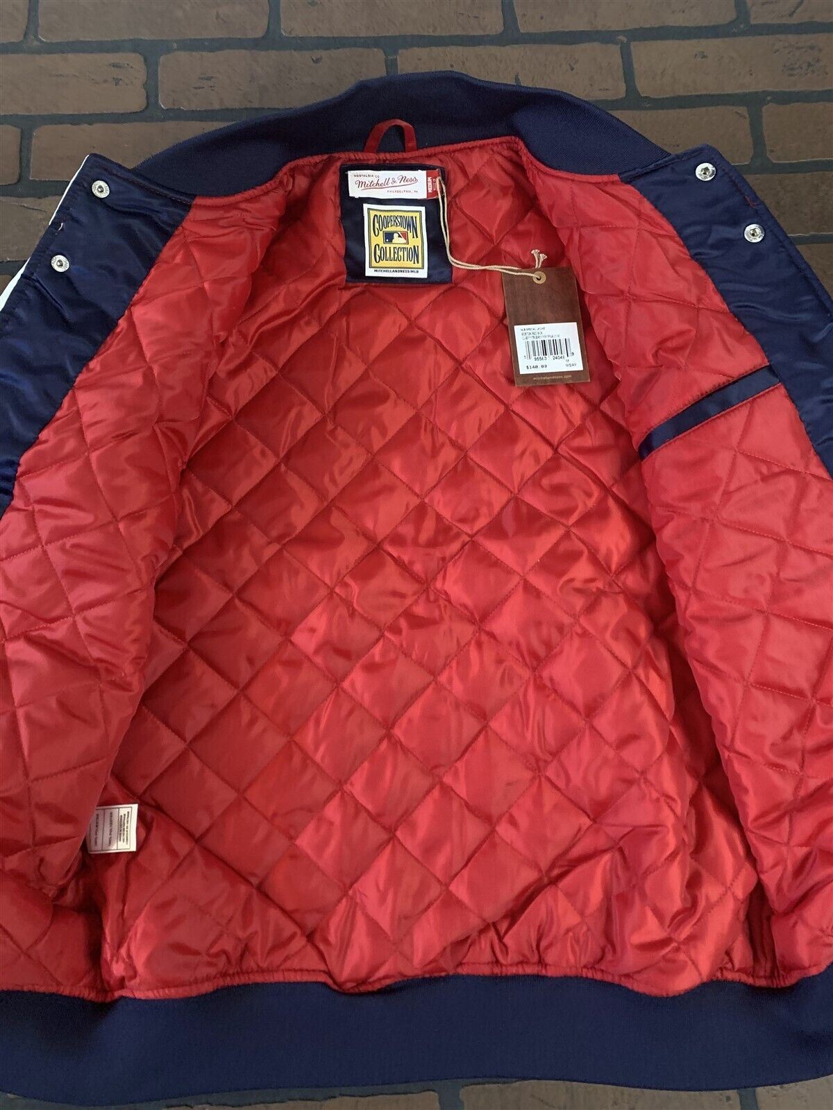 BOSTON Mitchell & Ness Special Script Heavyweight Jacket M L XL 2XL