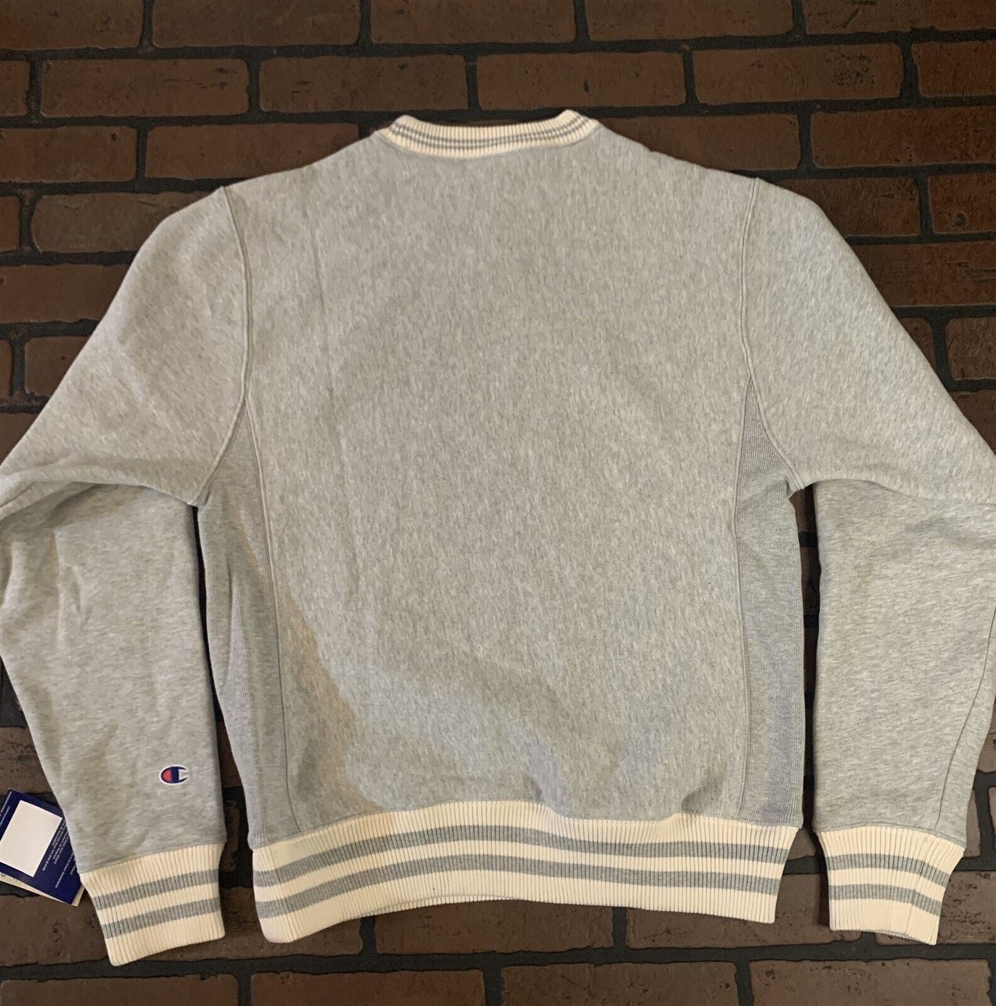 CHAMPION Oxford Gray Crew Neck~BRAND NEW~ S M L
