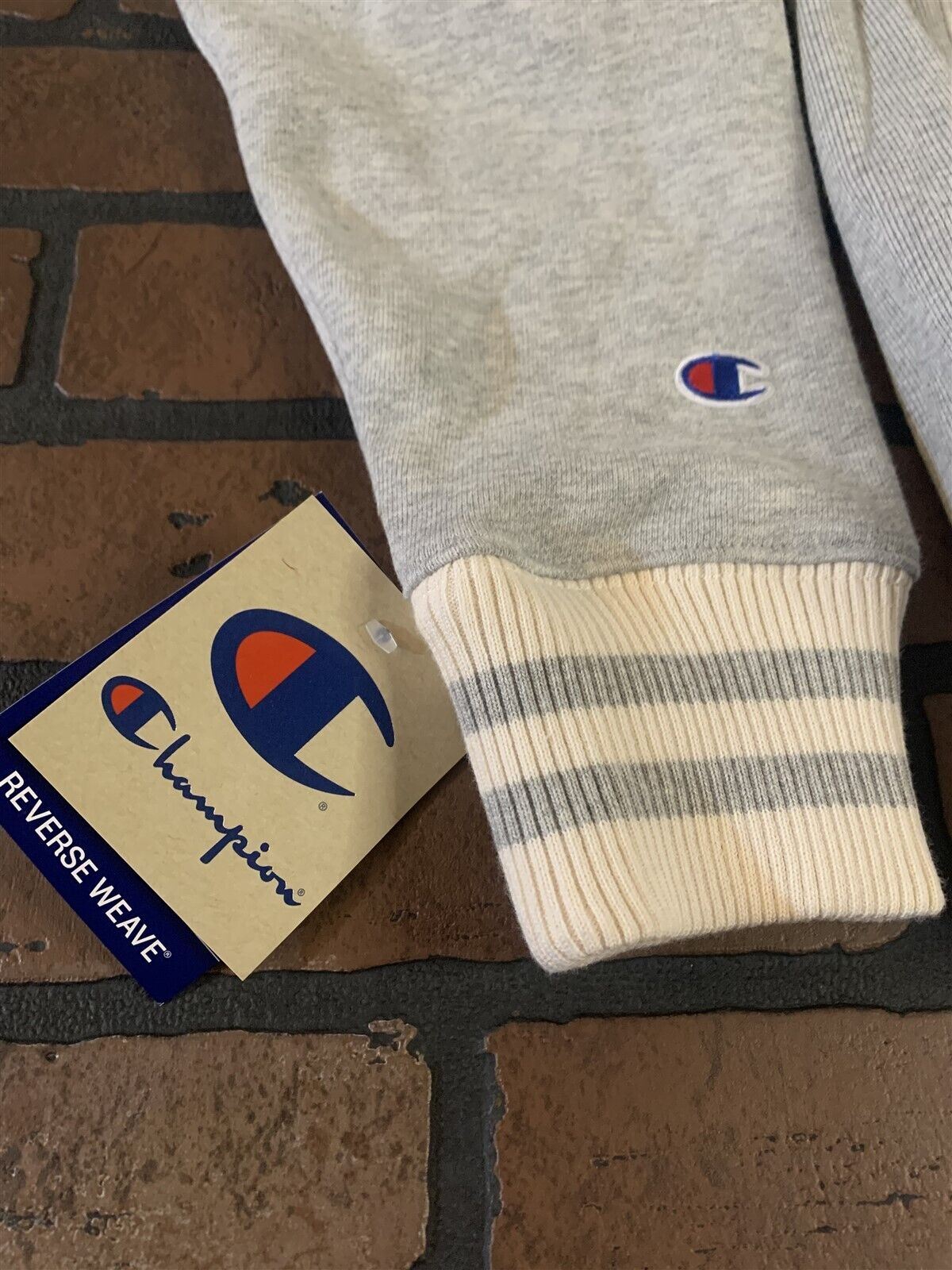 CHAMPION Oxford Gray Crew Neck~BRAND NEW~ S M L