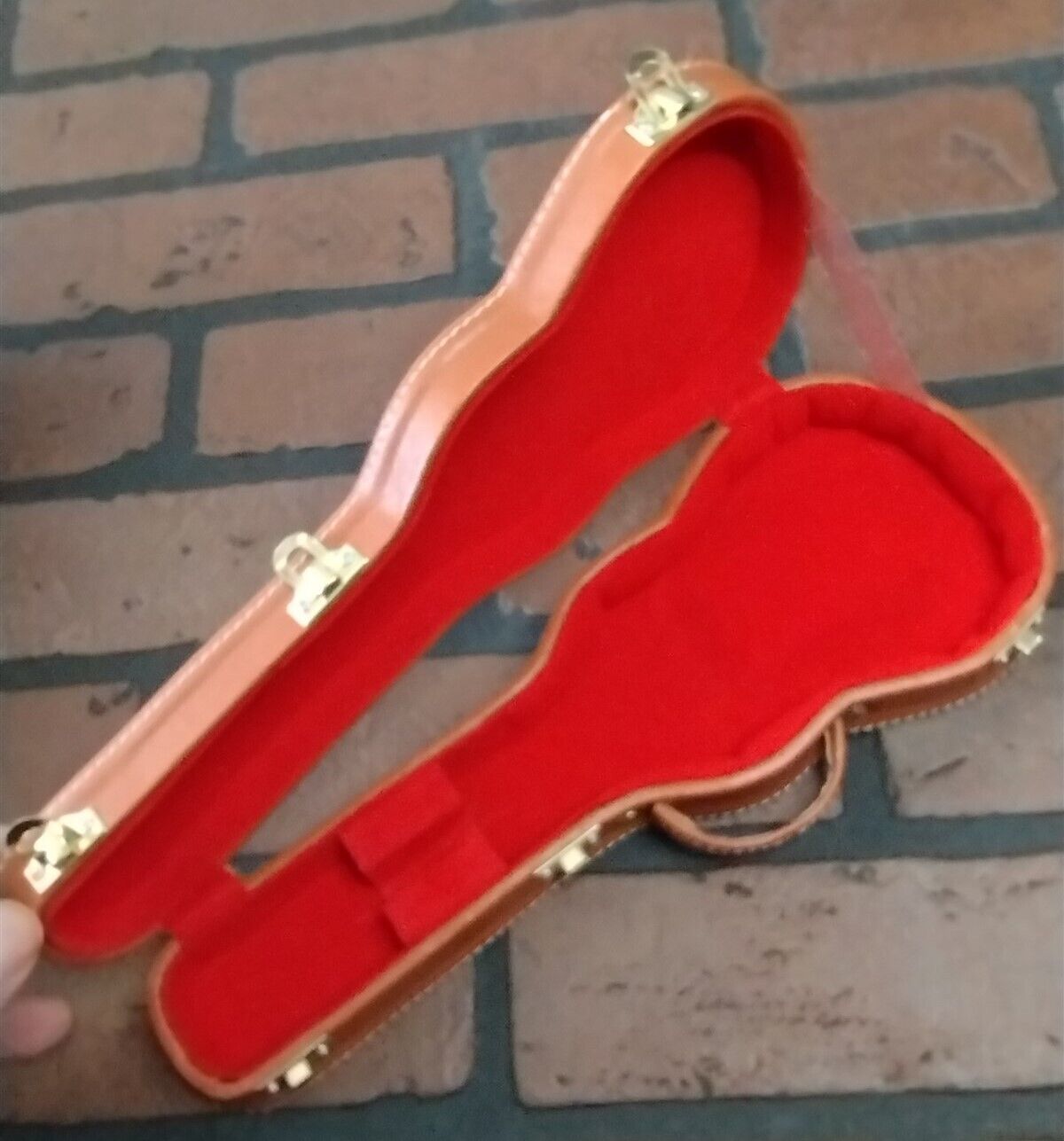 GIBSON Les Paul handmade original Hardshell Guitar Case 1:4 scale ~Axe Heaven~