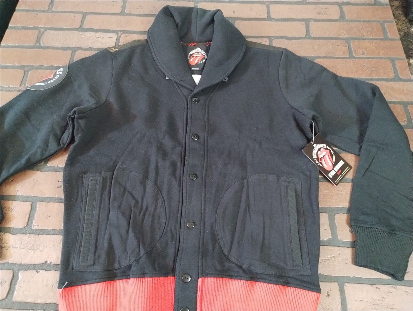 ROLLING STONES Gorilla Tongue Button Up Jacket~Never Worn~M L XL 2XL