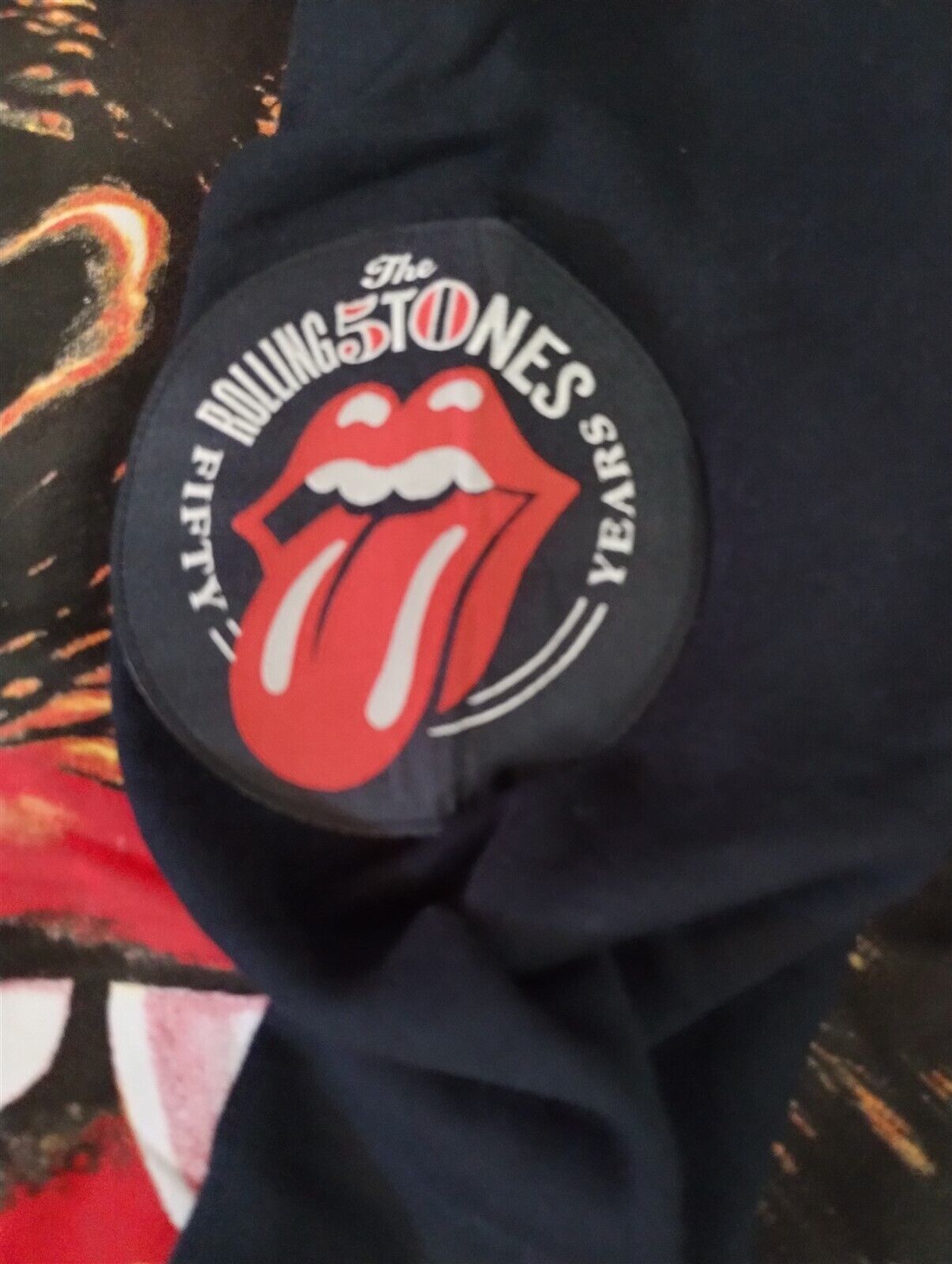 ROLLING STONES Gorilla Tongue Button Up Jacket~Never Worn~M L XL 2XL