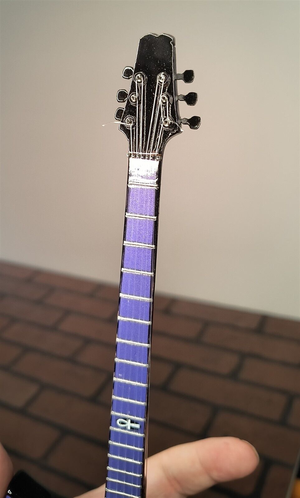 OTEIL BURBRIDGE-Signature Ankh 6 String 1:4 Scale Replica Bass Guitar~Axe Heaven