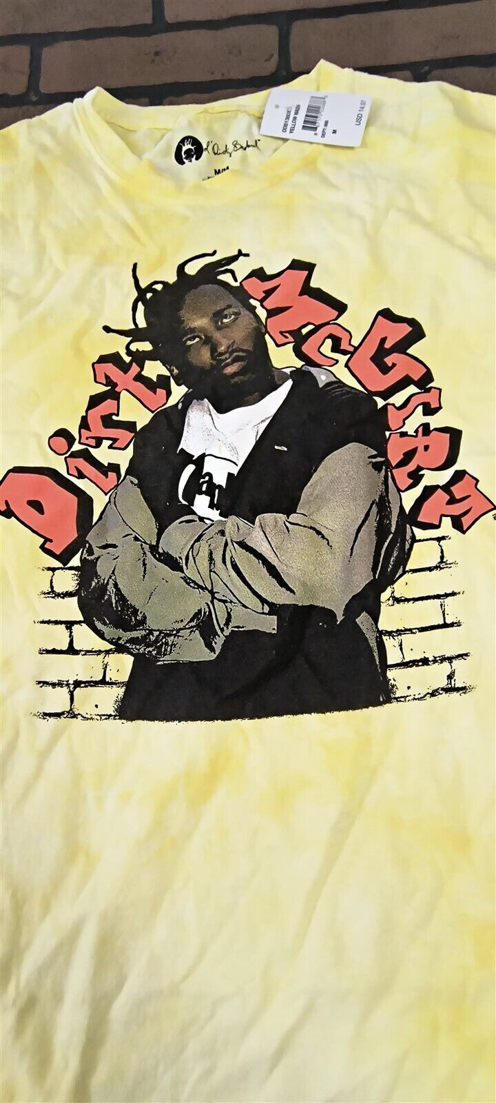 OL' DIRTY BASTARD -Dirt McGirt T-shirt ~Licensed / Never Worn~ S M L