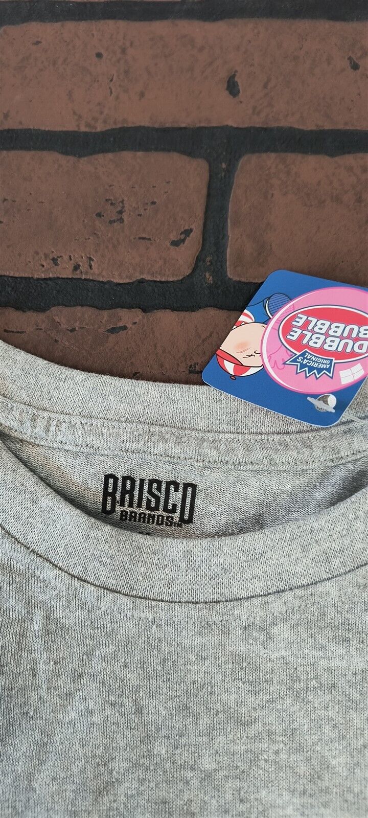 DUBBLE TRUBBLE Bubble Gum w/ Pud-2019 Gray T-shirt ~Licensed /Never Worn~ M L XL