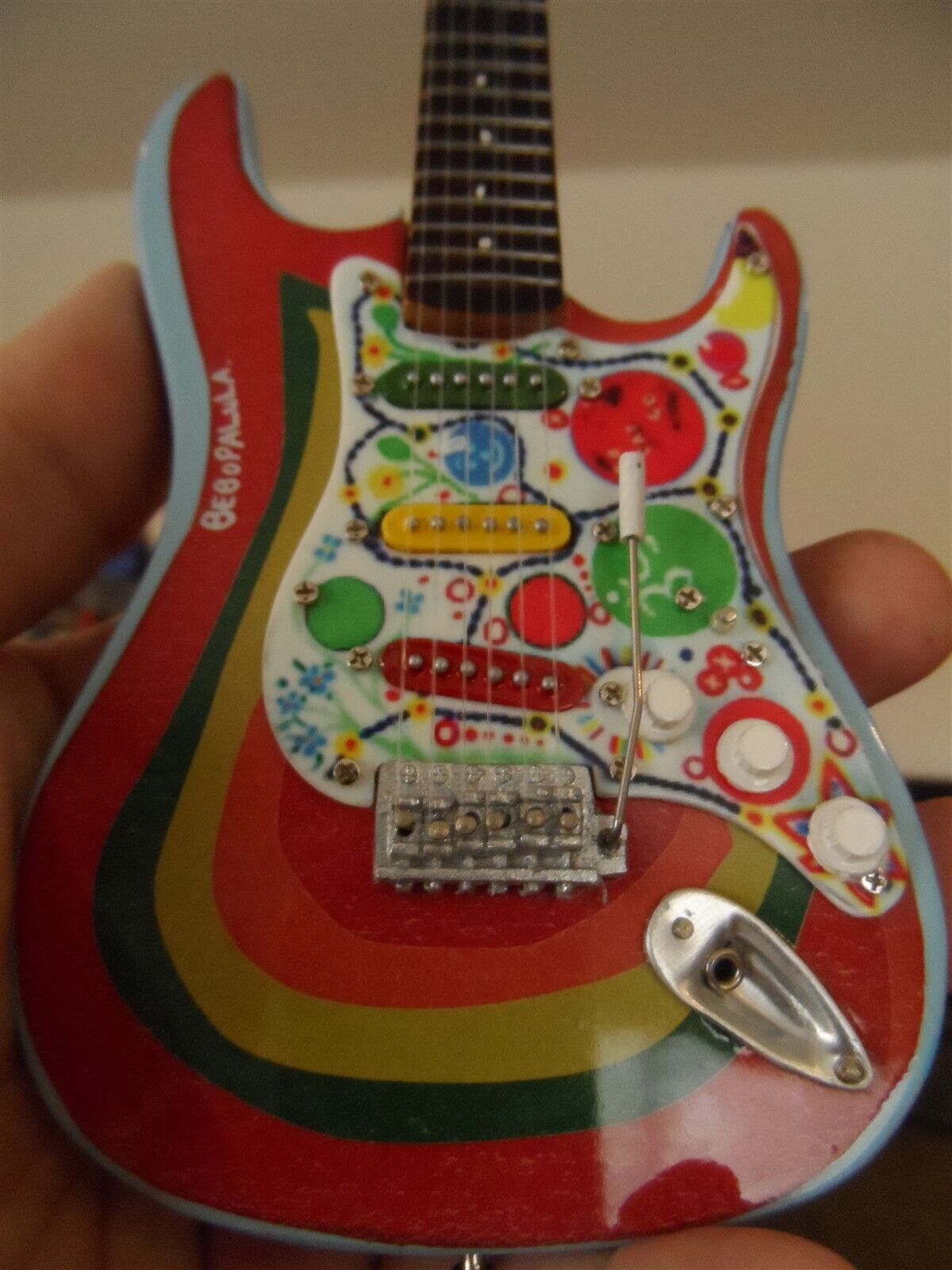 GEORGE HARRISON - Rocky Strat 1:4 Scale Replica Guitar ~Axe Heaven~