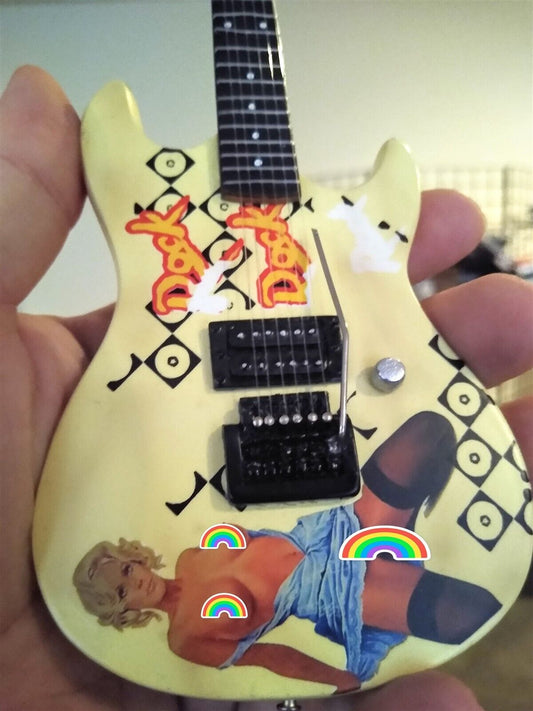 JERRY CANTRELL Vintage Blue Dress G&L Rampage1:4 Scale Replica Guitar~Axe Heaven