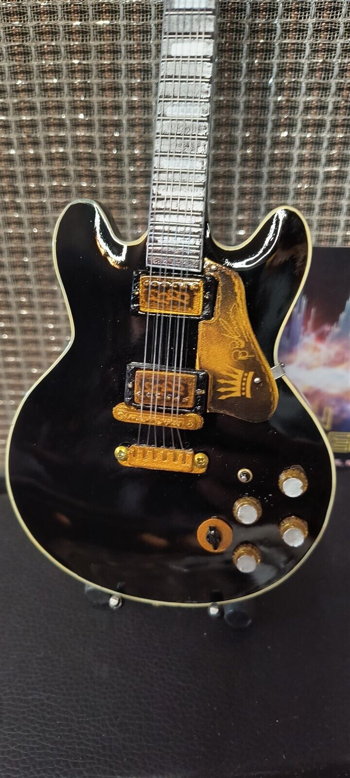 BB KING - GIBSON ES-345 80th B-Day Lucille 1:4 Scale Replica Guitar ~Axe Heaven~