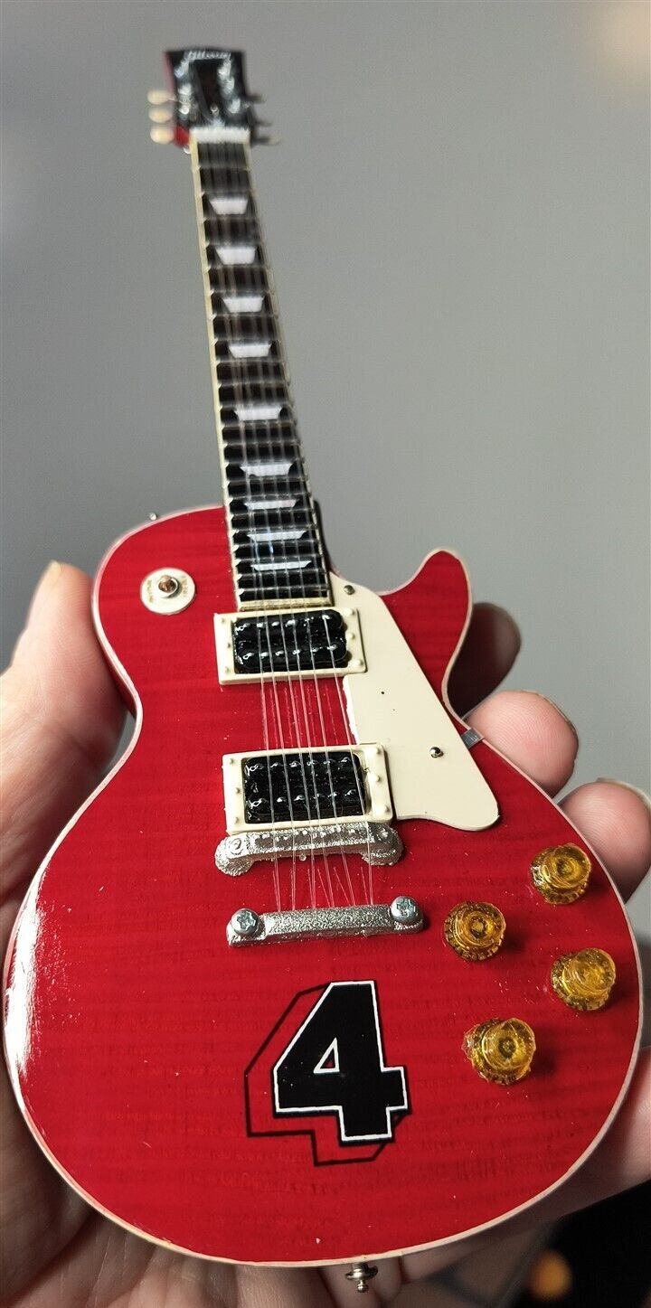SLASH-Gibson Les Paul Standard Cherry Ltd 4 1:4 Scale Replica Guitar~Axe Heaven~