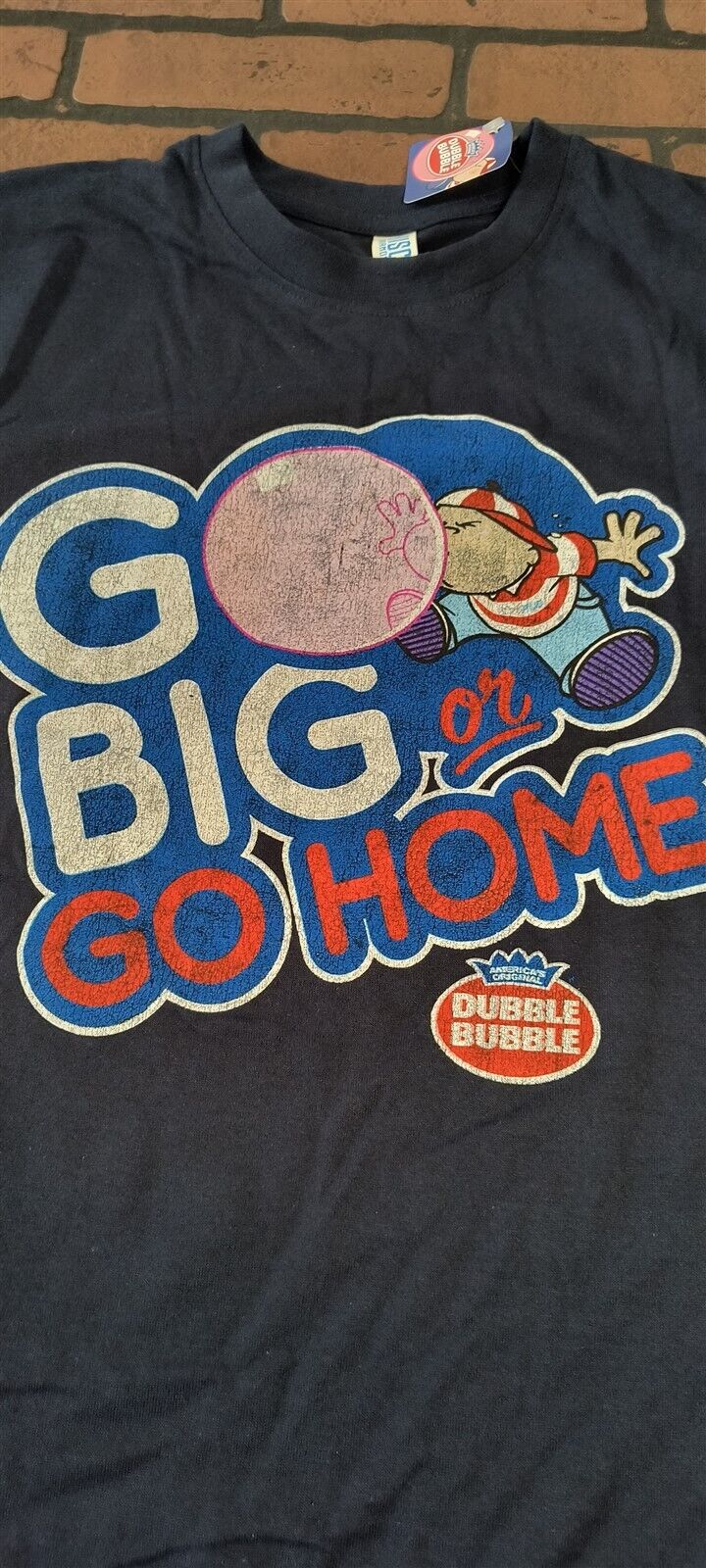DUBBLE BUBBLE - 2019 Go Big Or Go Home T-shirt ~Licensed / Never Worn~ M L XL