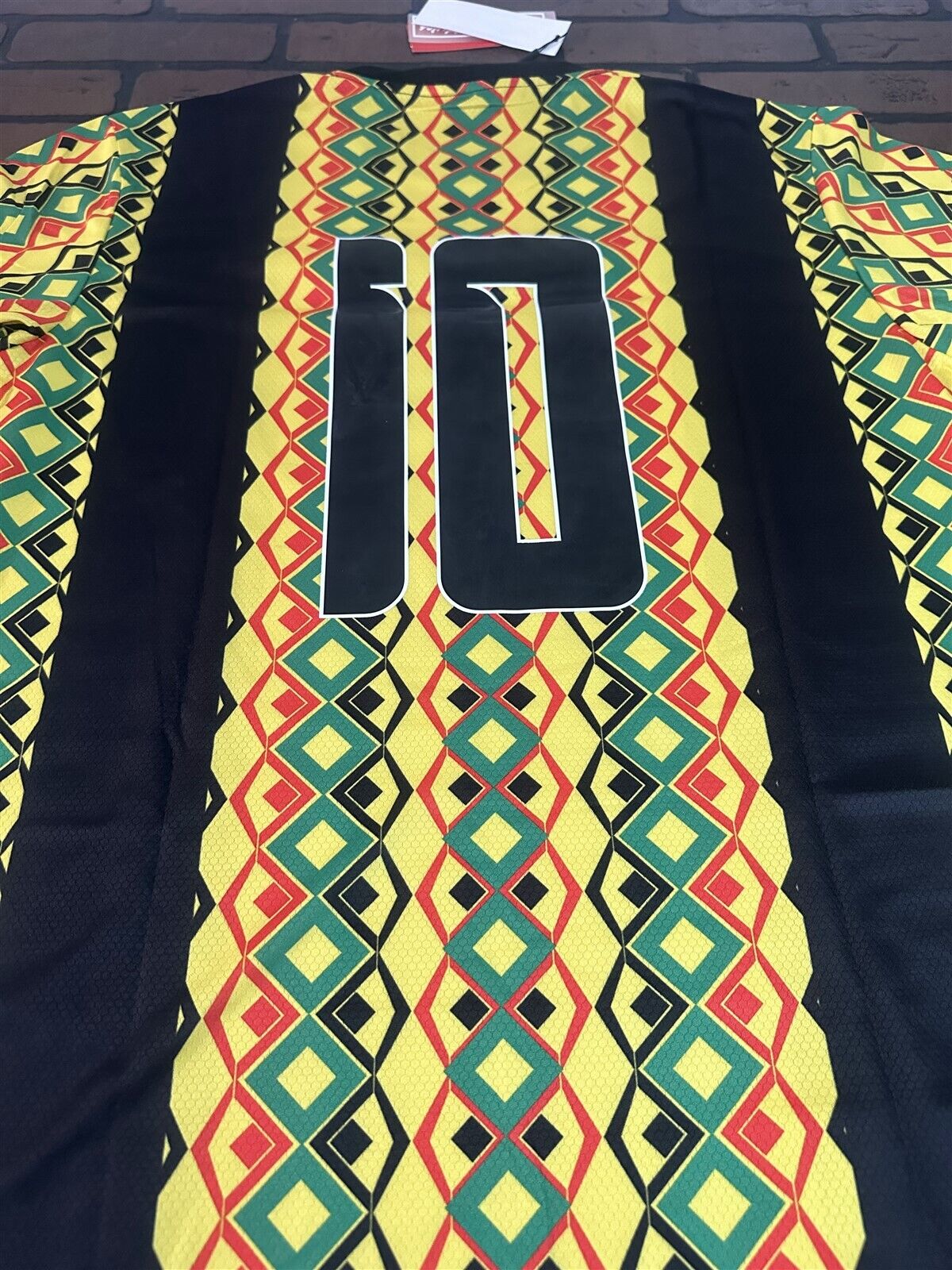 JAMAICA 1990 World Cup National Team Headgear Classics Soccer Jersey~Never Worn~