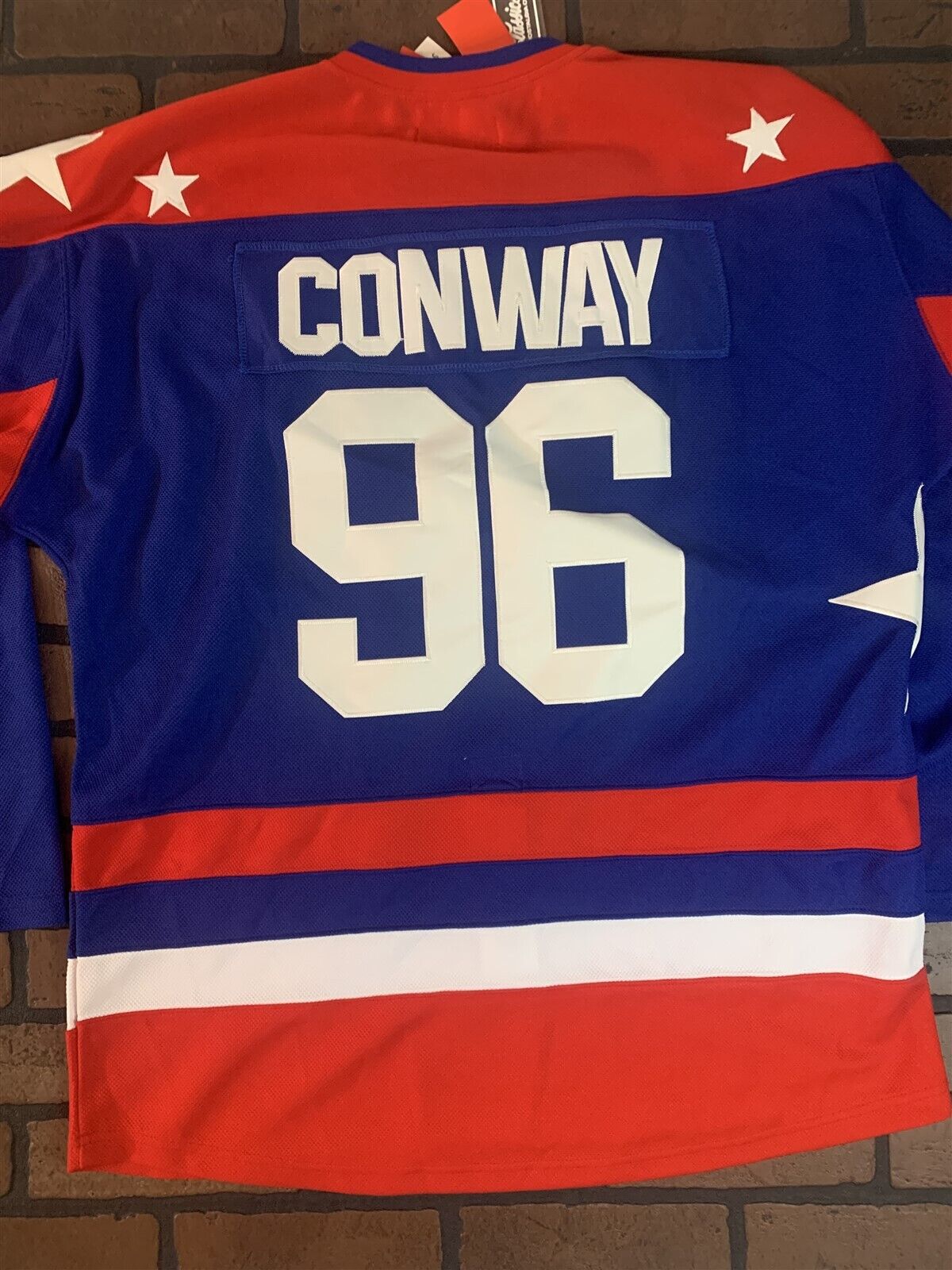 MIGHTY DUCKS (Conway) Headgear Classics Hockey Red Jersey ~Never Worn~ L XL