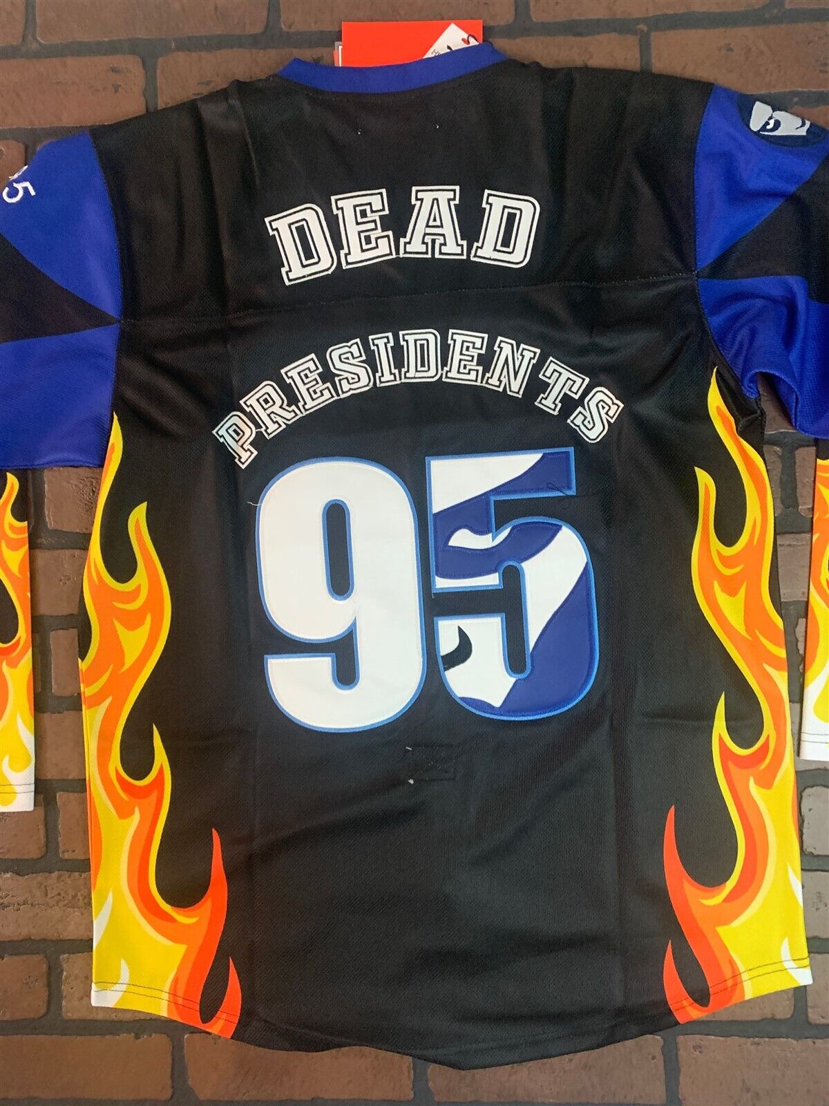 DEAD PRESIDENTS Headgear Classics Hockey Black Jersey ~Never Worn~ M L XL 2XL