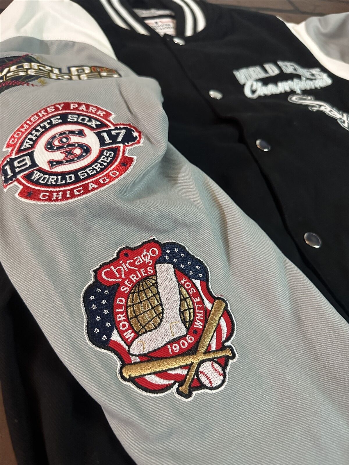 CHICAGO WHITE SOX G-III 3X World Series Varsity Jacket~Never Worn~S M L XL 2XL