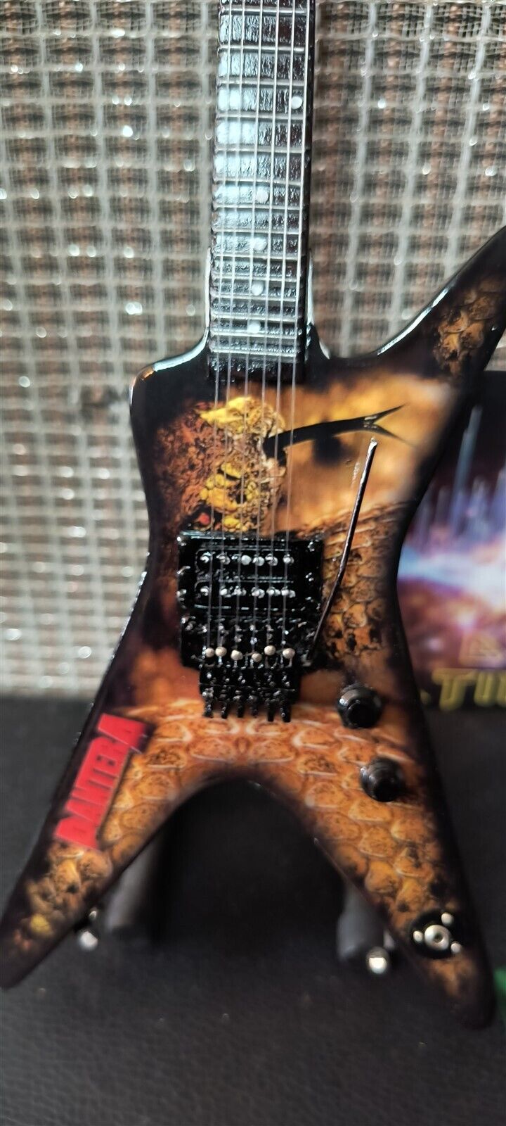 DIMEBAG DARRELL -Dean Southern Trendkill ML 1:4 Scale Replica Guitar~Axe Heaven~