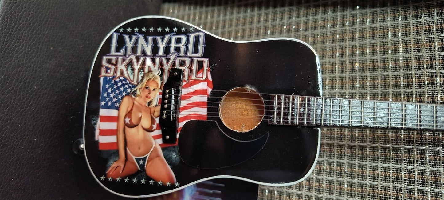 LYNYRD SKYNRD- Bikini Girl Tribute Replica 1:4 Scale Guitar ~Axe Heaven~