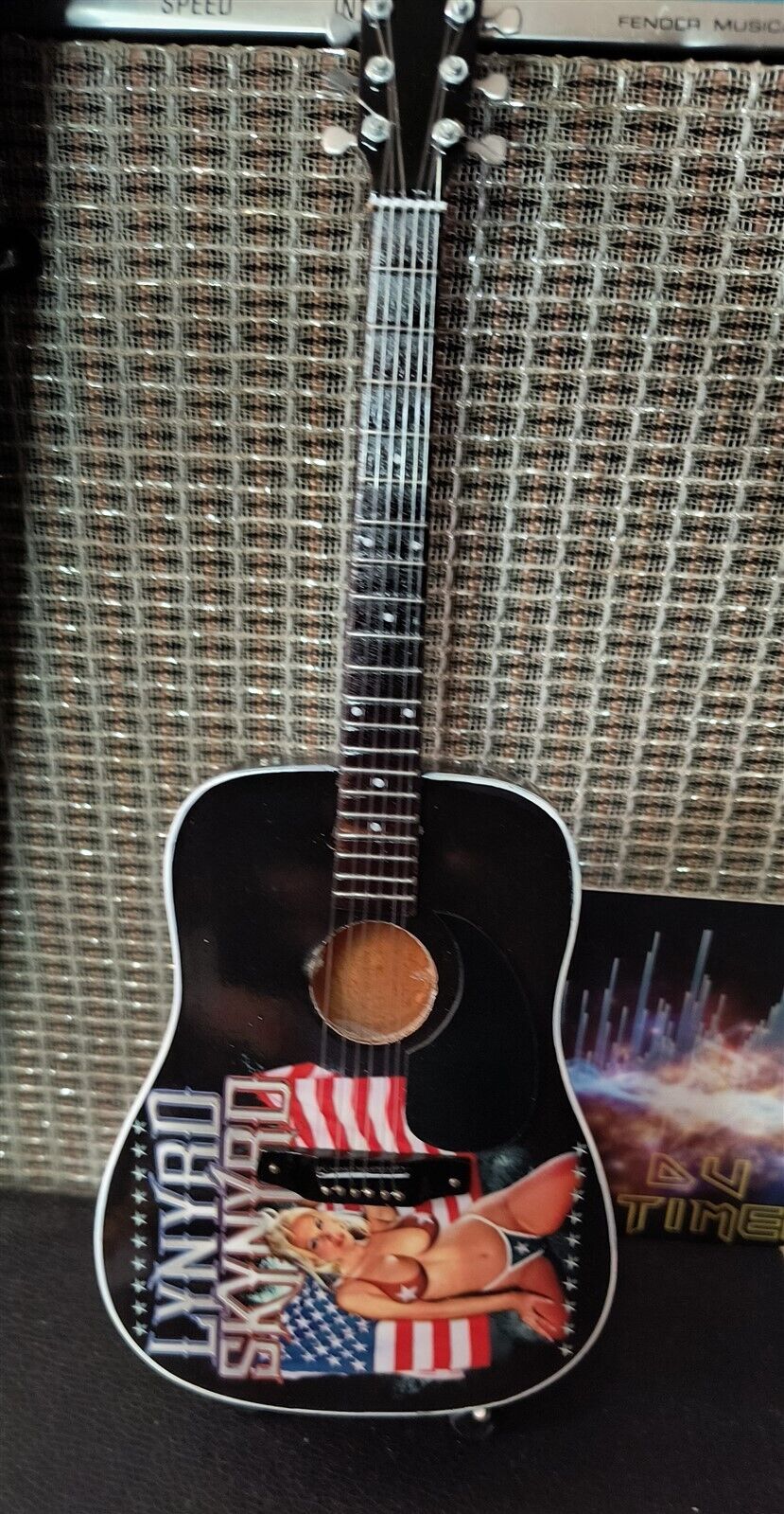 LYNYRD SKYNRD- Bikini Girl Tribute Replica 1:4 Scale Guitar ~Axe Heaven~