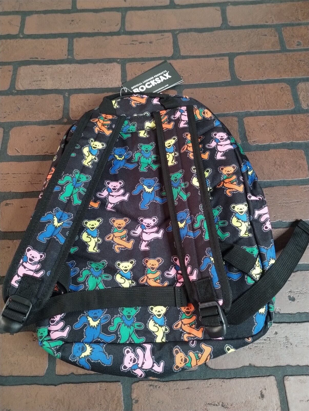GRATEFUL DEAD - Dancing Bears Rocksax Daypack w/ Laptop Sleeve ~New~