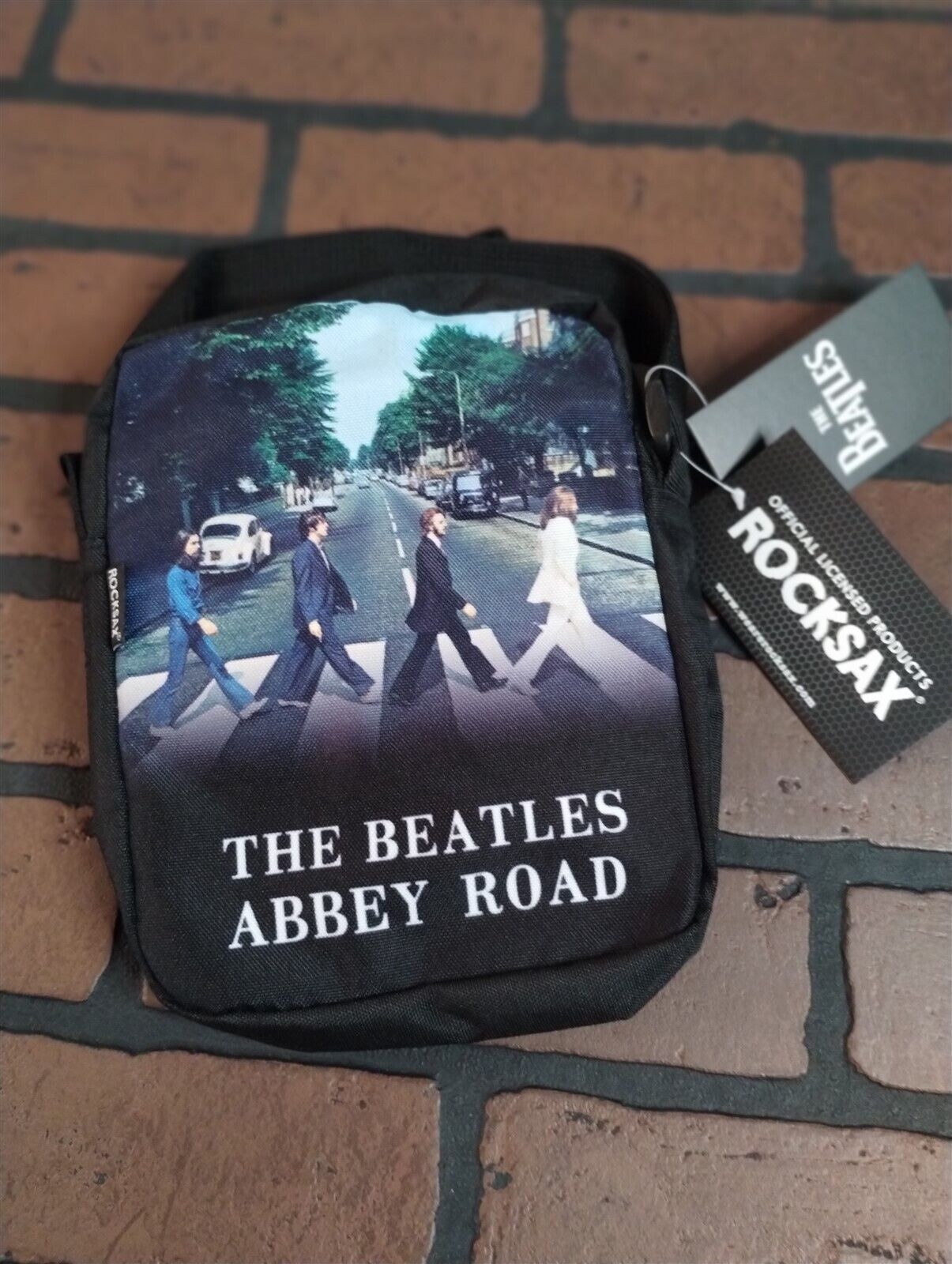BEATLES - Abbey Road Rocksax Crossbody Bag ~New~