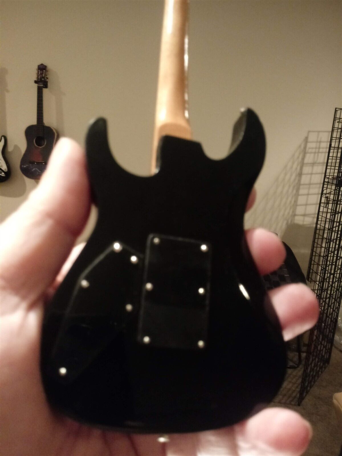 KIRK HAMMETT - Bride of Frankenstein Replica 1:4 Scale Guitar ~Axe Heaven~